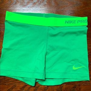 Women’s Nike pro compression shorts